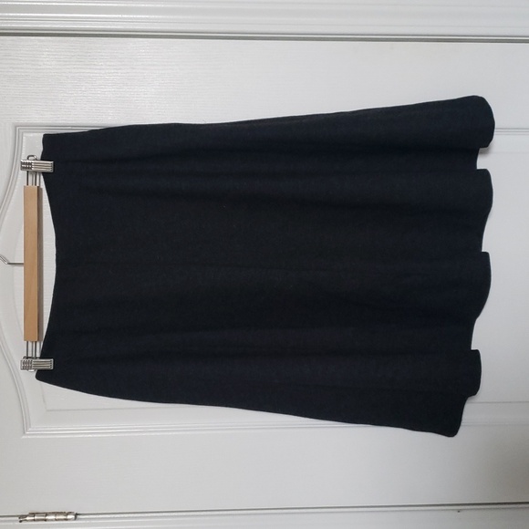 Uniqlo wool blend high waisted flare skirt - Picture 1 of 4